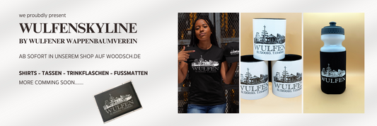 Neue Rubrik auf woodsch.de: Produkte für den Wulfener Wappenbaumverein e.V.