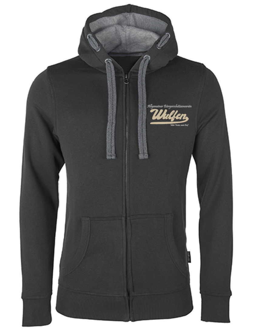 Hodded Zipper "Schützenverein Wulfen"