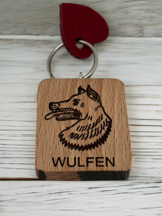 Schlüsselanhänger Wulfen Wolf
