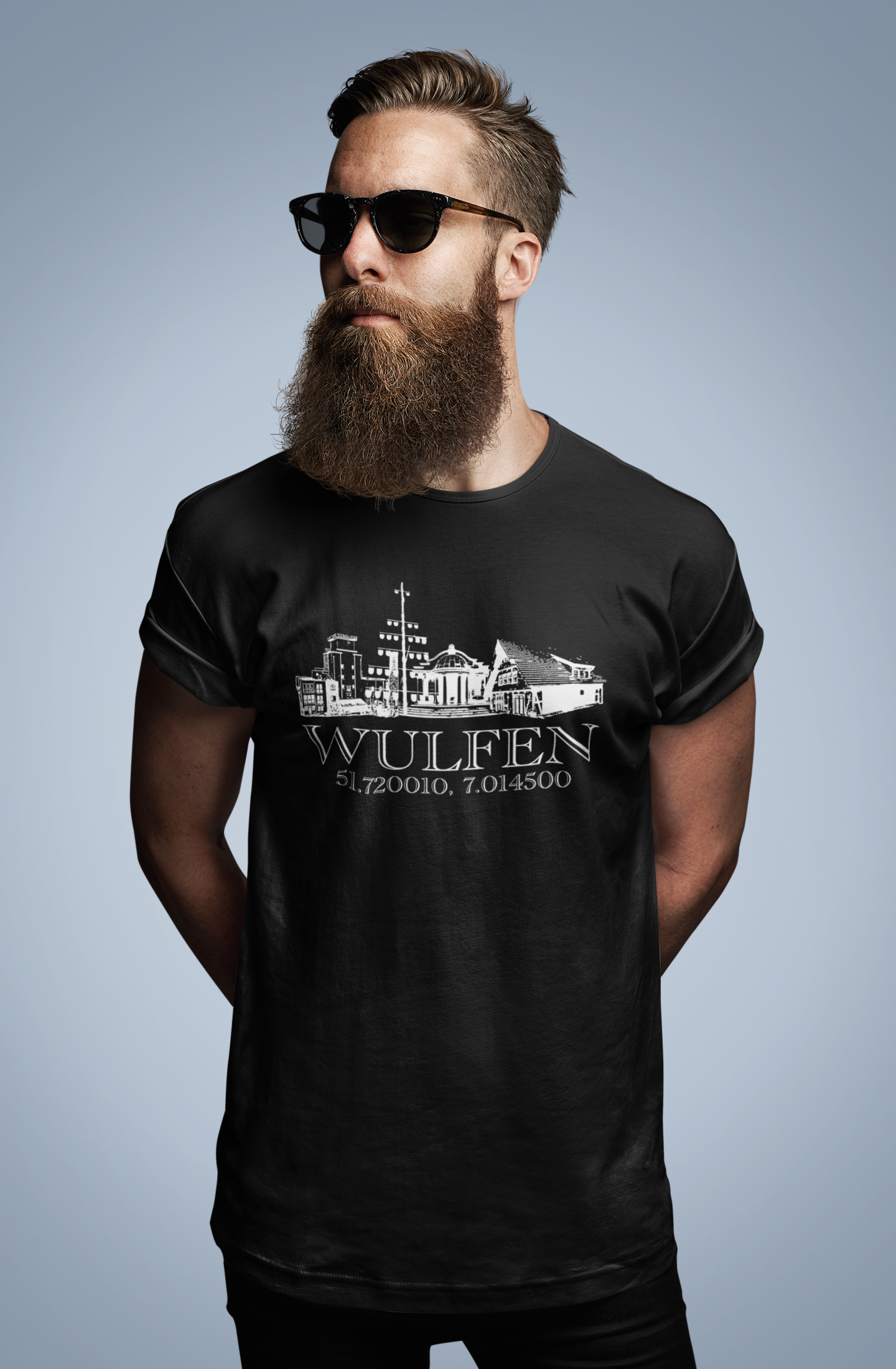 Luxury Roundneck Tees Skyline Wulfen